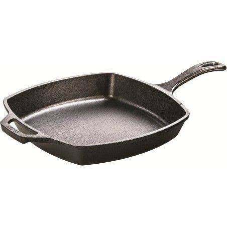 Lodge Sartén Cuadrada Lisa de Hierro Fundido 27 cm | Lodge | Mimocook