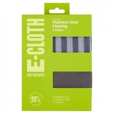 E-Cloth Stainless Steel Pack 2 Cloths - Mimocook