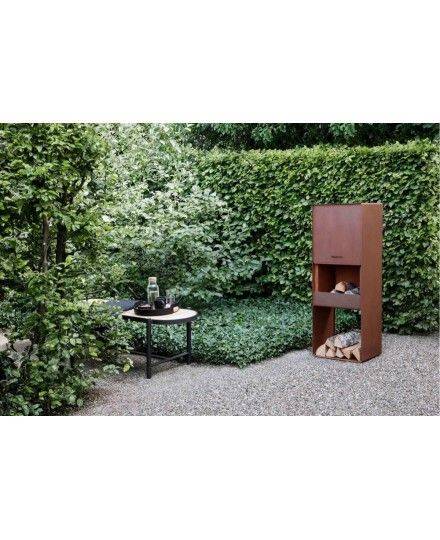 Eva Solo Firebox Gartenkamin - 125 cm - Corten Stahl | Eva Solo | Mimocook