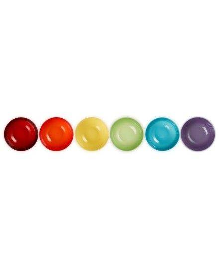 Set de 6 bols Arc-en-ciel en céramique Le Creuset | Le Creuset | Mimocook