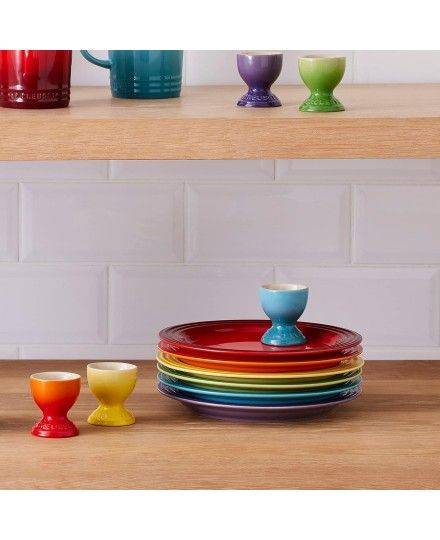 Le Creuset 6er-Set Frühstücksteller Rainbow III aus Steinzeug | Le Creuset | Mimocook
