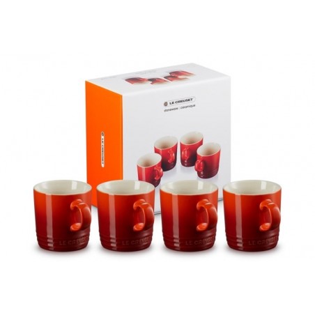 Set 4 chávenas em cerâmica de grés Le Creuset - Mimocook