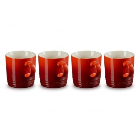 Set 4 chávenas em cerâmica de grés Le Creuset - Mimocook