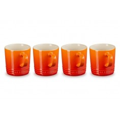 Set 4 chávenas em cerâmica de grés Le Creuset - Mimocook