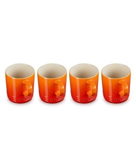 Set de 4 Mugs en Céramique Le Creuset | Le Creuset | Mimocook