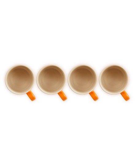 Set de 4 Mugs en Céramique Le Creuset | Le Creuset | Mimocook