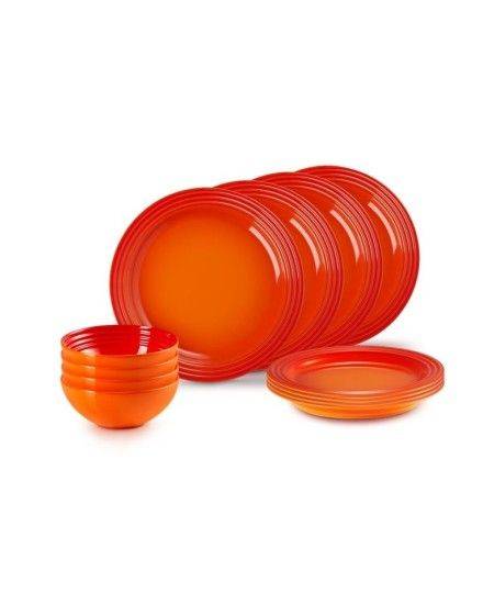 Service de table 12 pièces Céramique Le Creuset
