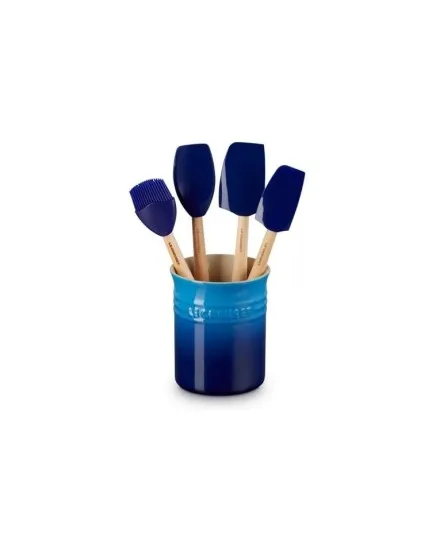 Set Pote utensílios e espátulas Craft em cerâmica de grés Le Creuset - Mimocook
