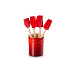 Set Pote utensílios e espátulas Craft em cerâmica de grés Le Creuset