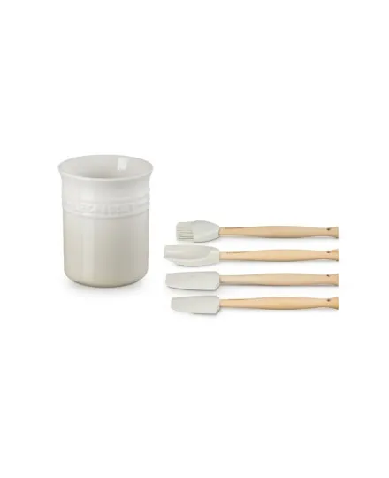 Set Pote utensílios e espátulas Craft em cerâmica de grés Le Creuset