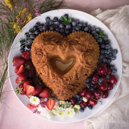 Forma Floral Heart da Nordic Ware - Mimocook