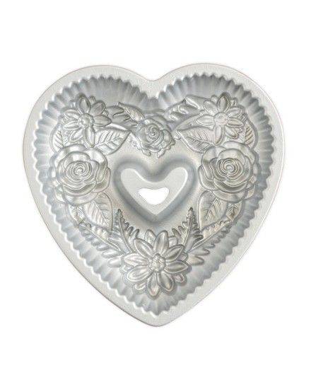 Floral Heart Bundt Pan da Nordic Ware | Nordic Ware | Mimocook