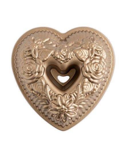 Nordic Ware Forma Floral Heart Bundt | Nordic Ware | Mimocook