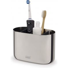 Joseph Joseph EasyStore, Soporte Elegante para Cepillo y Pasta de Dientes