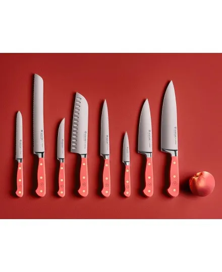 Santoku à lame cannelée 17cm Wusthof Classic Colour