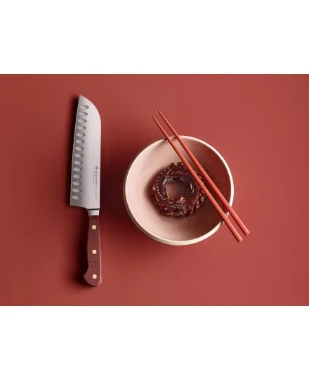 Wusthof Classic Colour Santoku mit Hohlschliff 17cm