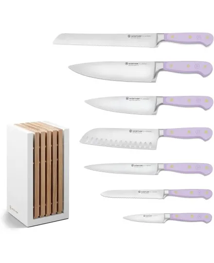 Wusthof Classic Colour Classic 8-Piece Designer Knife Block Set