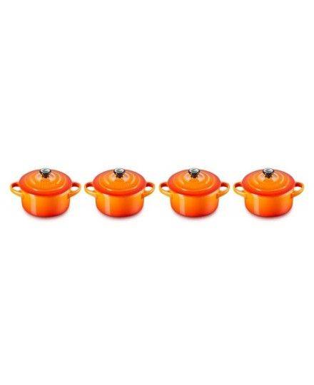 Set de 4 mini-cocottes en céramique Le Creuset | Le Creuset | Mimocook