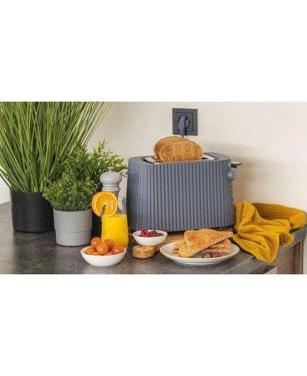 Alessi Plissé Toaster Grau | Alessi | Mimocook