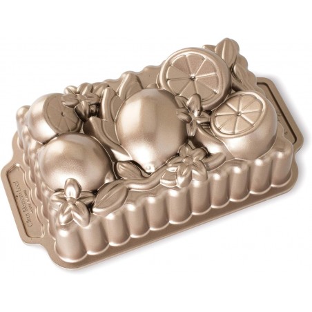 Forma Citrus Blossom Loaf Pan da Nordic Ware - Mimocook