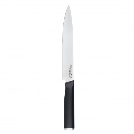 Bloco de 5 facas aço japones com afiador da KitchenAid - Mimocook