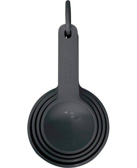 KitchenAid - Ensemble de 4 tasses à mesurer - Gris anthracite | KitchenAid | Mimocook