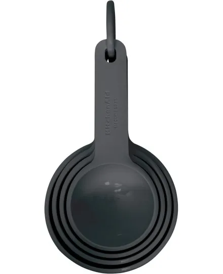 Set chávenas medidoras cinzentas da KitchenAid - Mimocook