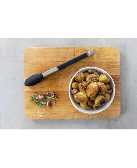 Pinça de bloqueio lateral 30cm com ponta de silicone KitchenAid - Mimocook