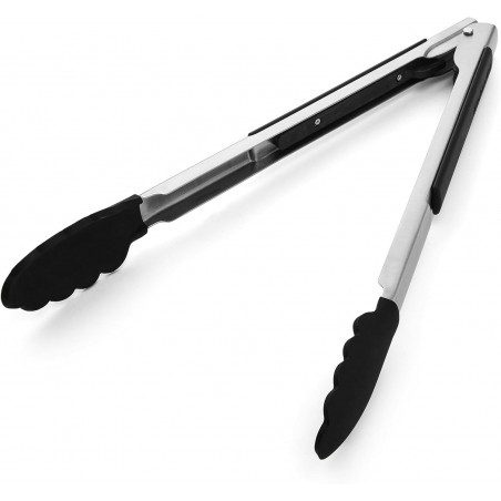 KitchenAid Silicone-Tipped Side-Locking Tongs, 30cm - Mimocook
