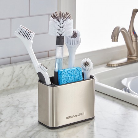 KitchenAid Stainless Steel Sink Brush Caddy - Mimocook
