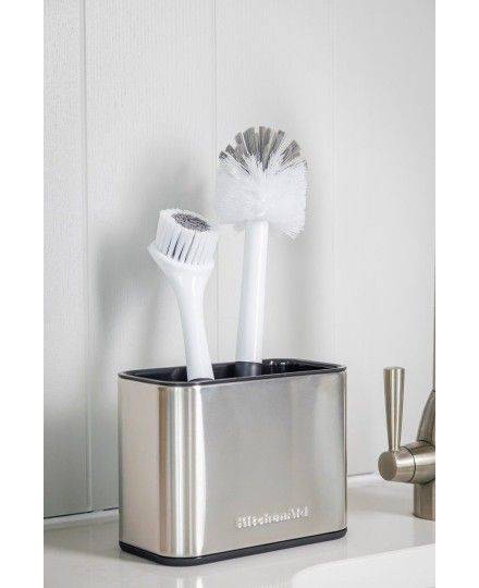 KitchenAid Edelstahl-Spülbeckenbürstenhalterung | KitchenAid | Mimocook