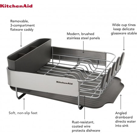 KitchenAid Support compact pour le séchage de la vaisselle  - Mimocook