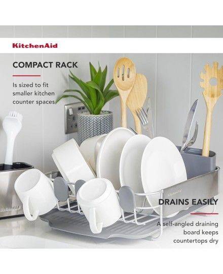 KitchenAid Support compact pour le séchage de la vaisselle | KitchenAid | Mimocook
