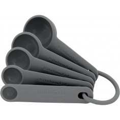 KitchenAid Ensemble de cuillères à mesurer 5 pièces - Gris anthracite - Mimocook