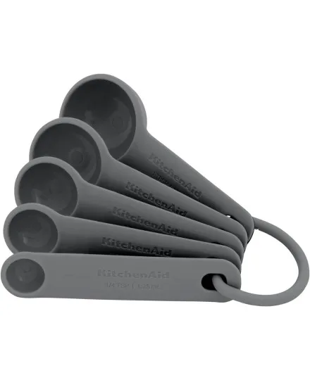 KitchenAid Ensemble de cuillères à mesurer 5 pièces - Gris anthracite - Mimocook
