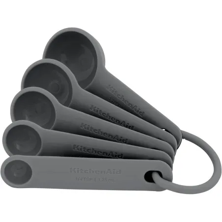 KitchenAid Ensemble de cuillères à mesurer 5 pièces - Gris anthracite - Mimocook