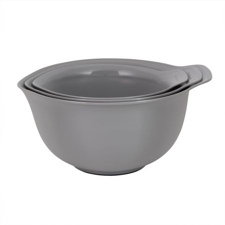 KitchenAid Ensemble de bols à mélanger 3 pièces - Gris anthracite