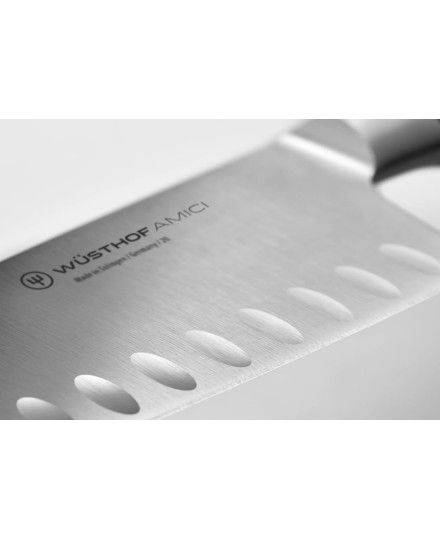 Wusthof Amici Santoku avec bord creux 17cm | Wusthof | Mimocook