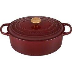 Le Creuset 24cm Flamme Dorée Round Casserole | Le Creuset | Mimocook