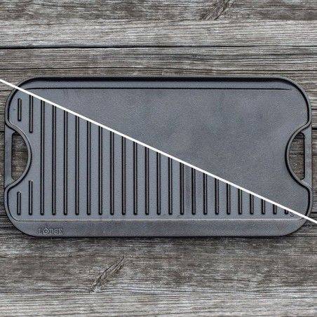 Lodge Pro-Grid Grill/Plancha Reversible de Hierro Fundido 51 × 27 cm | Lodge | Mimocook