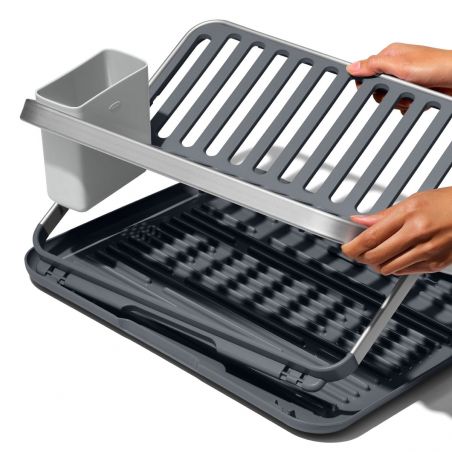 OXO Good Grips Aluminum Fold Flat Dish Rack