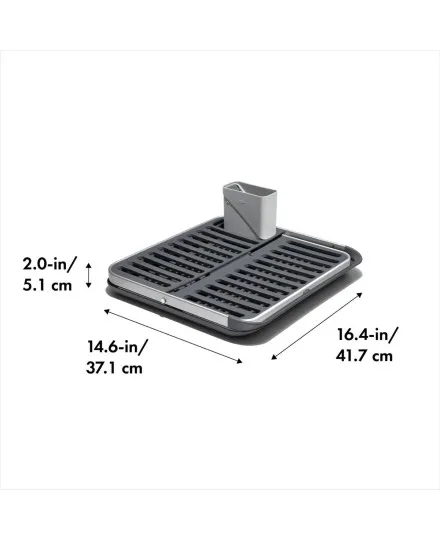 Escorredor alumínio compacto da Oxo