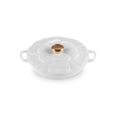 Le Creuset Cast Iron Petal Shallow 26cm Casserole