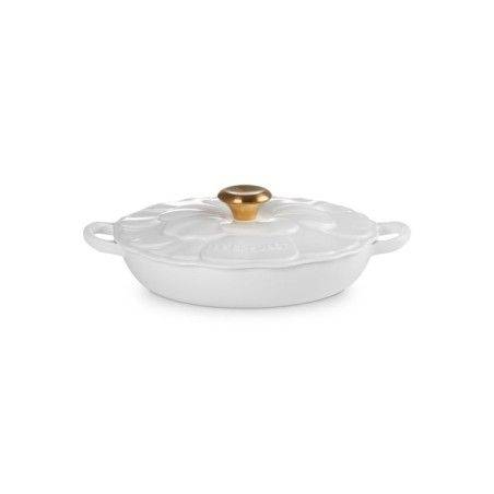 Le Creuset Cast Iron Petal Shallow 26cm Casserole