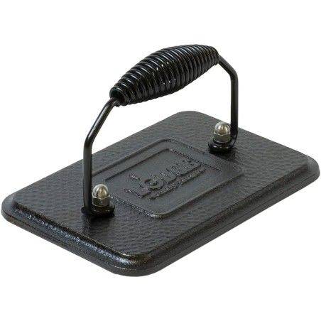 Lodge Presse Rectangulaire en Fonte 17,1 × 11,4 cm | Lodge | Mimocook