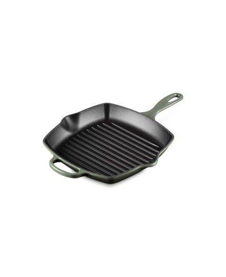 Sartén skillet cuadrada grill de hierro fundido 26cm Le Creuset | Le Creuset | Mimocook