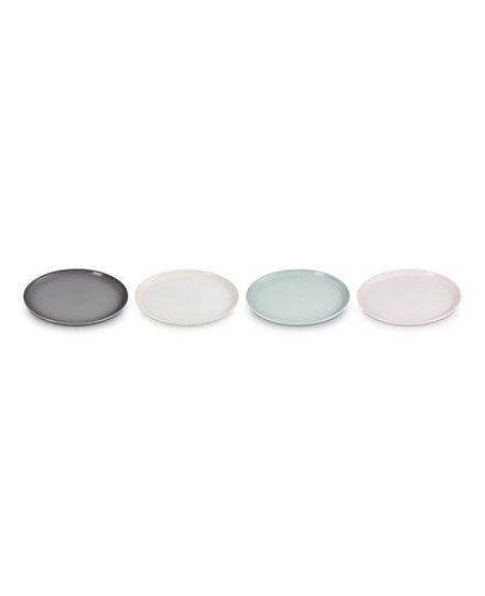 Set de 4 assiettes à dessert Cocon en céramique Le Creuset | Le Creuset | Mimocook