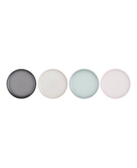 Set de 4 assiettes à dessert Cocon en céramique Le Creuset | Le Creuset | Mimocook