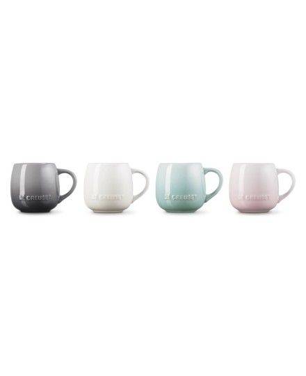 Le Creuset Stoneware Coupe Set of 4 Mugs | Le Creuset | Mimocook