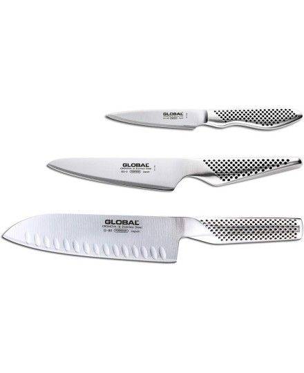 Global Classic 3 Piece Knife Set G-80338 | Global | Mimocook